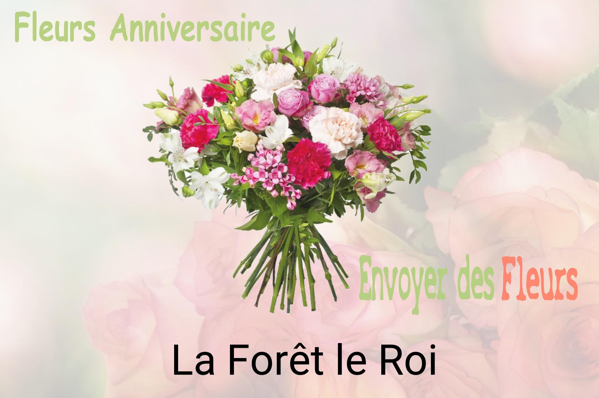 Bouquet de fleurs d’anniversaire livré à La Forêt-le-Roi