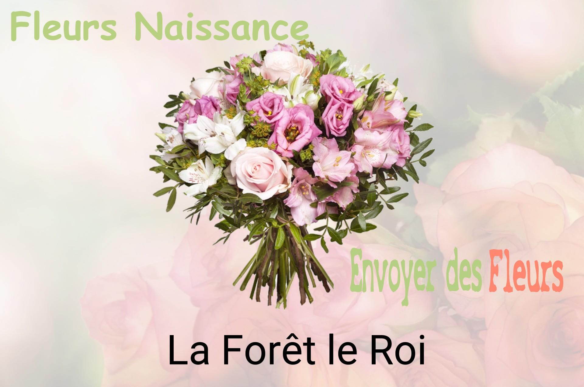 Bouquet de fleurs de naissance livré à La Forêt-le-Roi