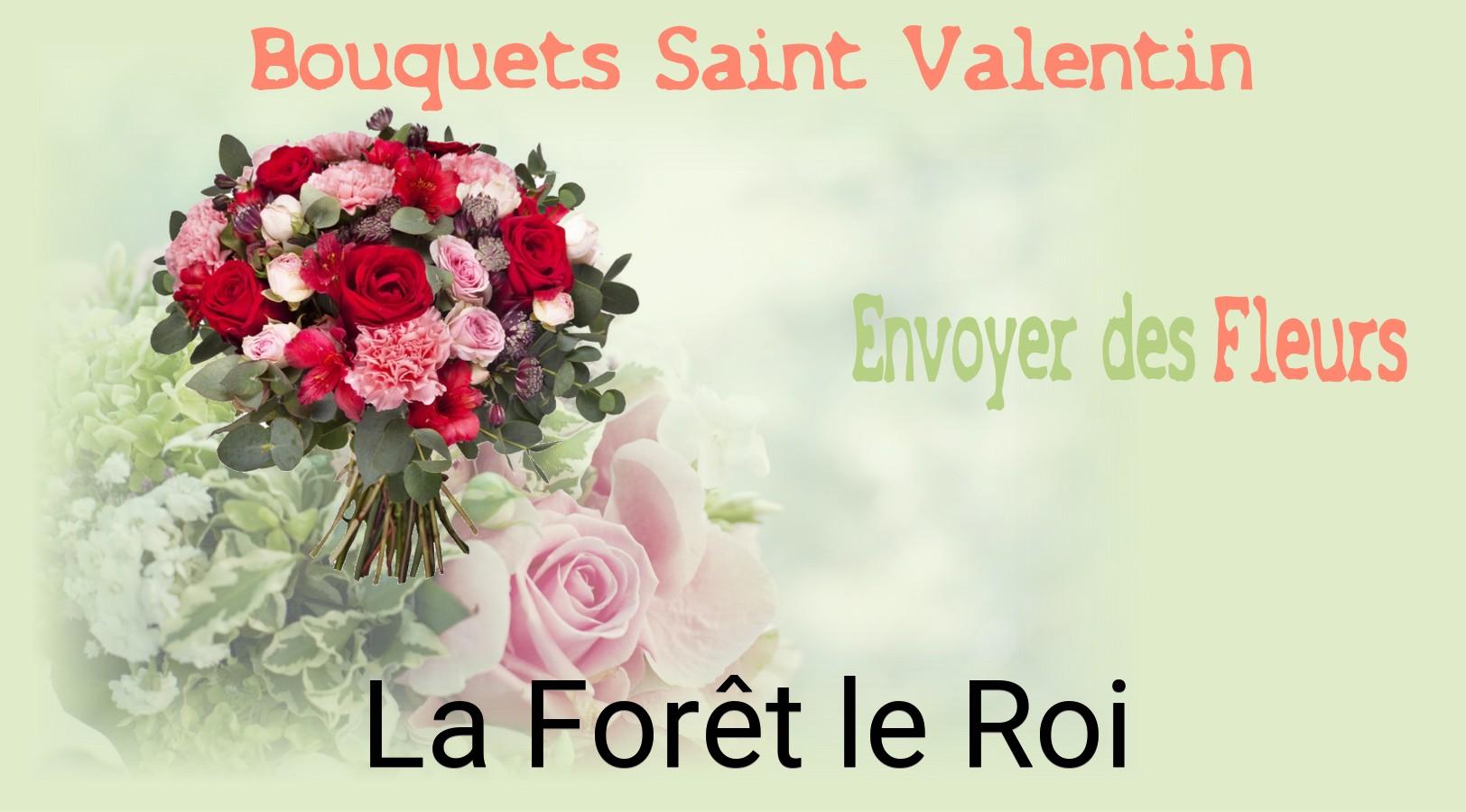 Roses de Saint-Valentin livrées à La Forêt-le-Roi